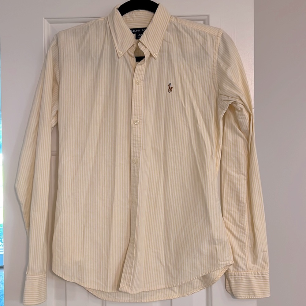 Ralph Lauren Slim Fit Button Down Polo